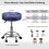 Galaxy Butterfly Bar Stool Cushion Covers Polyester Round 6