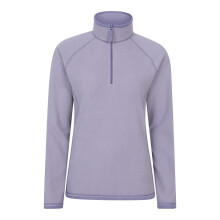 (4 UK, Dusky Purple) Mountain Warehouse Womens/Ladies Montana Half Zip Fleece Top
