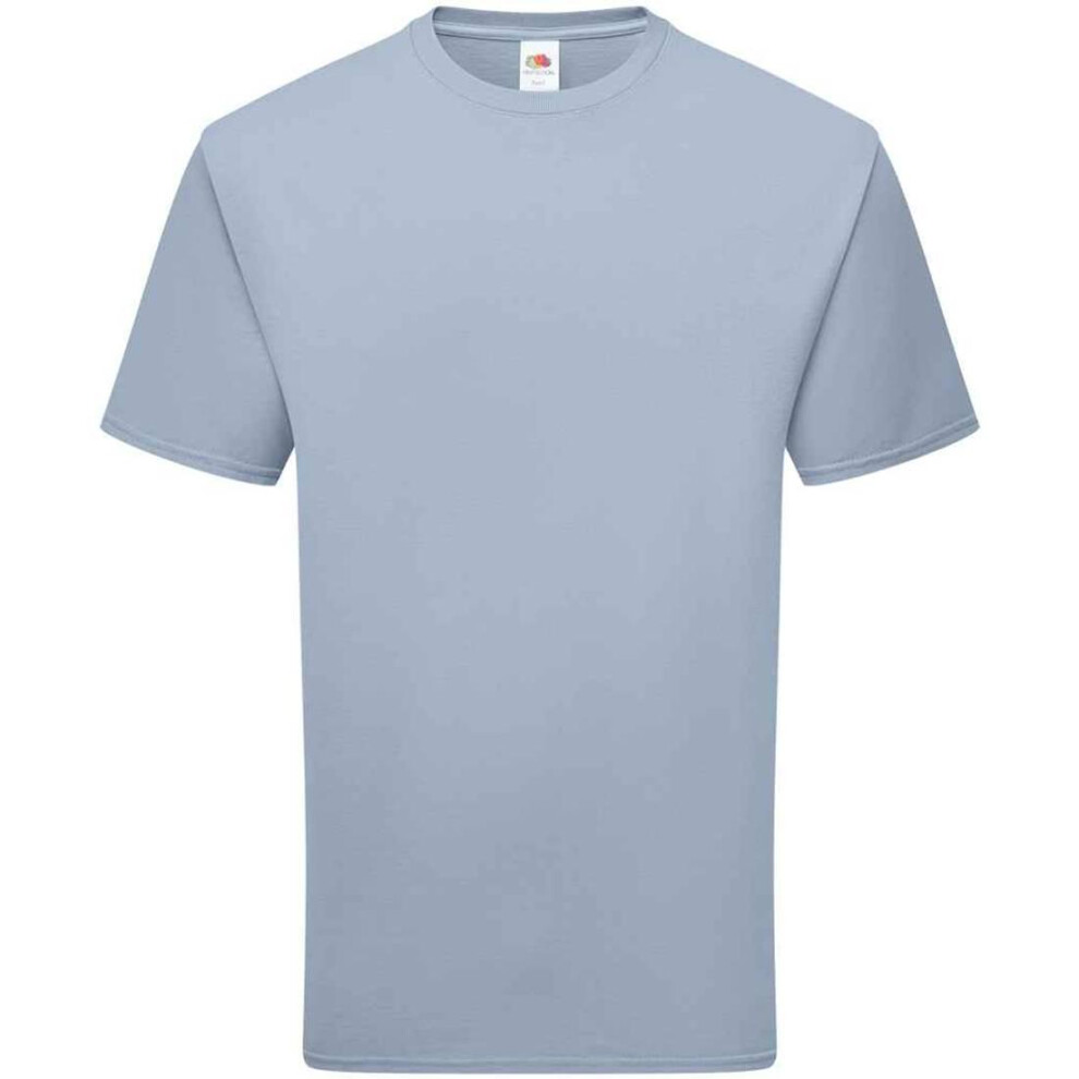 Fruit Of The Loom (S, Mineral Blue) Unisex Adult Cotton T-Shirt