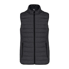 (XXL, Marl Dark Grey) Kariban Womens/Ladies Lightweight Down Bodywarmer