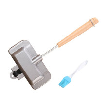 Frühstücks-Sandwich-Maker, Sandwich-Maker, Hot-Dog-Toaster, Press-Backgeschirr, Antihaftbeschichtete Bratpfanne, Pfannkuchenpfannenkocher