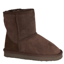 (12 Child UK, Chocolate) Eastern Counties Leather Childrens/Kids Charlie Sheepskin Boots