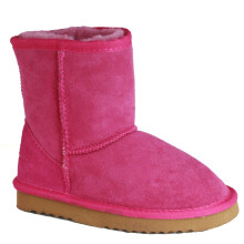 (10 Child UK, Pink) Eastern Counties Leather Childrens/Kids Charlie Sheepskin Boots