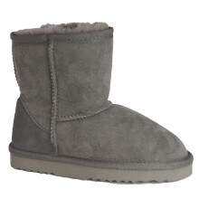 (10 Child UK, Grey) Eastern Counties Leather Childrens/Kids Charlie Sheepskin Boots