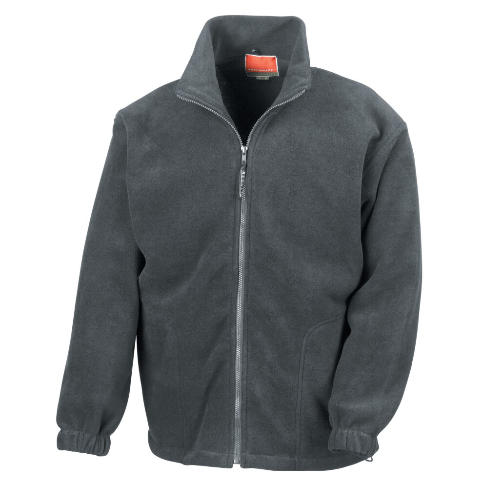 Result (Xs, Oxford Grey) Unisex Adult Polartherm Fleece Jacket