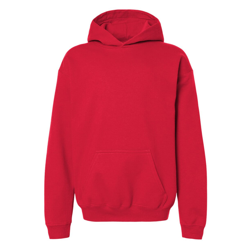 Gildan (Xl, Red) Childrens/Kids Soft Midweight Hoodie