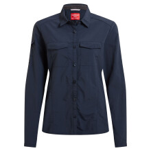 (12 UK, Blue Navy) Craghoppers Womens/Ladies Adventure III Nosilife Long-Sleeved Shirt