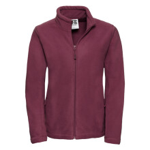 (XL, Burgundy) Russell Womens/Ladies Full Zip Outdoor Fleece Jacket