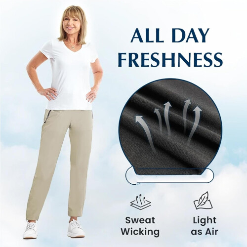 Comfysfit Stretch Active Pants for Women Ultra Breathable 2