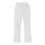 Women's Linen Blend Capris with Pockets White S 4