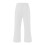 Women's Linen Blend Capris with Pockets White S 5
