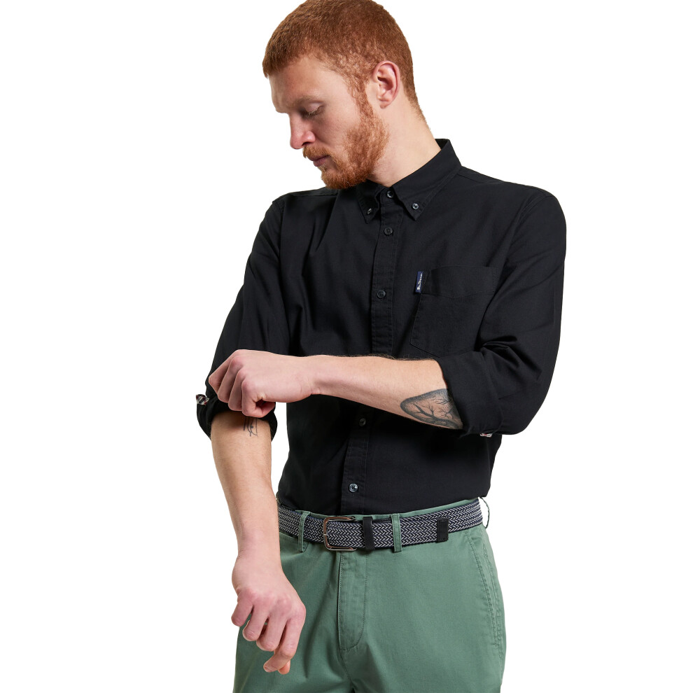 Ben Sherman Men's Black Signature Oxford Long Sleeve Shirt - Image 3
