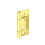 Securit Brass Plated Flush Hinge (Pack of 2) 1