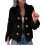 Women's Lightweight Long Sleeve Fringe Polyester Jacket 2