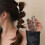 Soft Elastic Spiral Hair Ties 4 Pieces 2