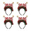 Snowflake Headband Set 2026 Christmas Party Accessory 4 Pcs 2