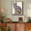 Cat-Shaped Wooden Puzzle Colorful Irregular Design L 3