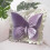 Butterfly Pillow Plush Decorative Cushion with Lace Ruffle 7