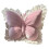 Butterfly Pillow Plush Decorative Cushion with Lace Ruffle 8
