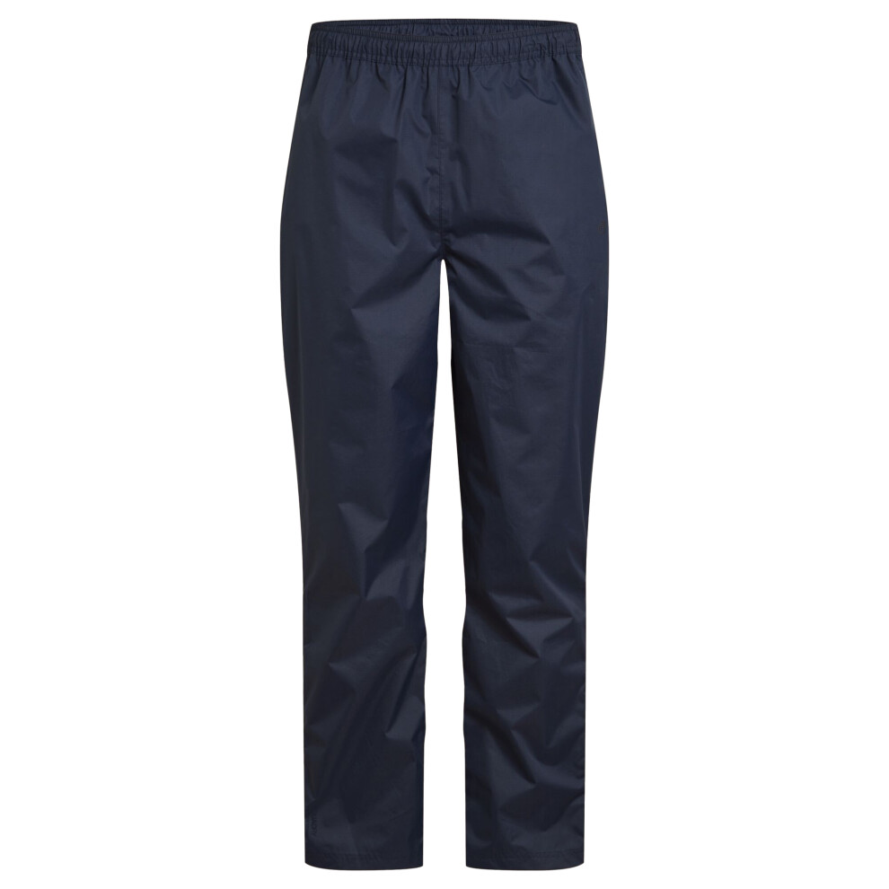 Craghoppers Unisex Dark Adult Expert Ii Packable Waterproof Trousers - Navy - Xs R - Navy - 100% Recycled Polyester - Image 2