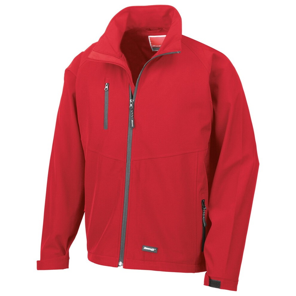 Result (Xxl, Red) Mens Soft Shell Jacket