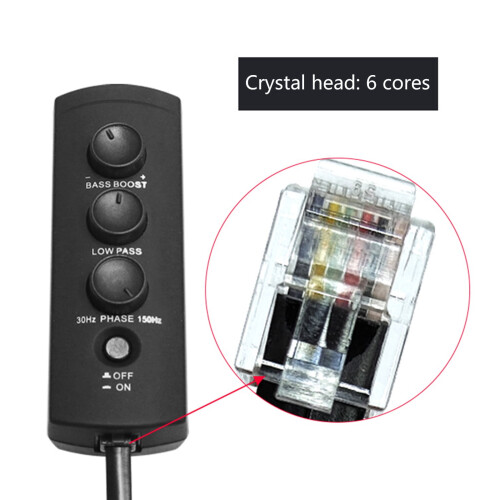 Subwoofer Sound Control Knob for Small Car Amplifier 2