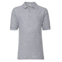 (1-2 Years, Light Oxford) Russell Childrens/Kids Pique Polo Shirt