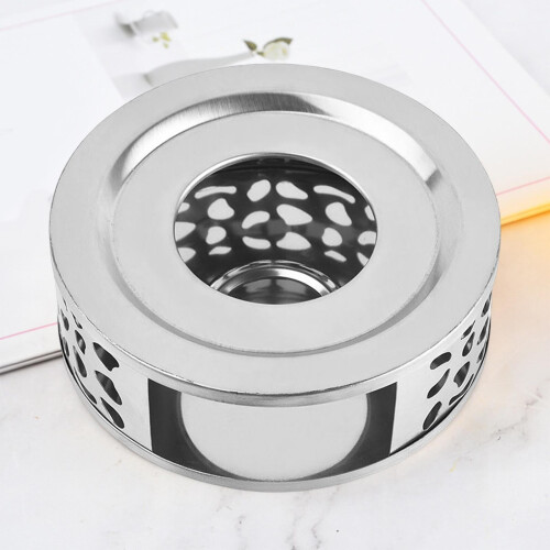 Round Tea Teapot Warmer Stainless Steel 1 Piece 1