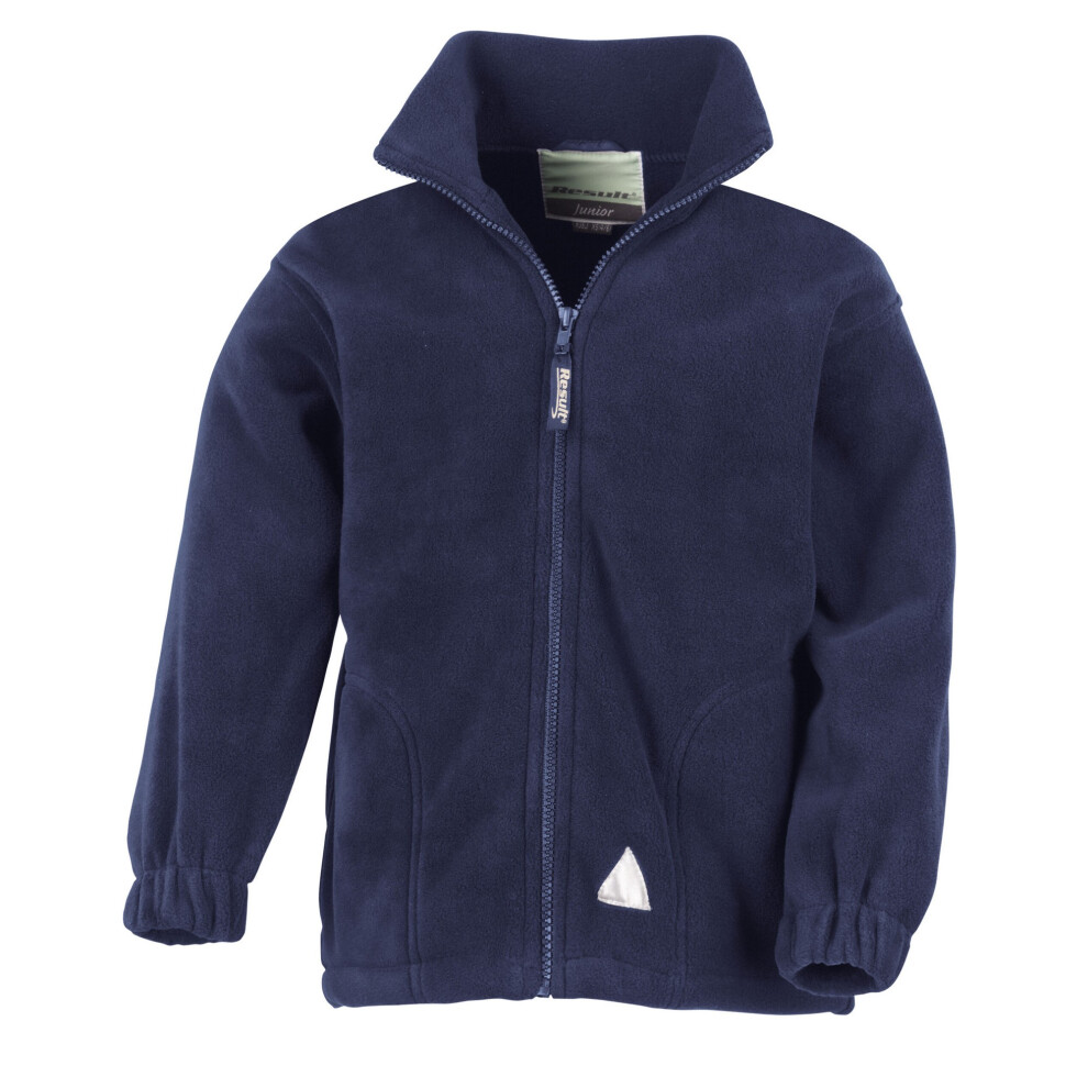 Result (3-4 Years, Navy) Childrens/Kids Polartherm Fleece Jacket
