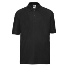 (1-2 Years, Black) Russell Childrens/Kids Pique Polo Shirt