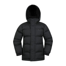 (9-10 Years, Jet Black) Mountain Warehouse Childrens/Kids Snow II Water Resistant Padded Jacket