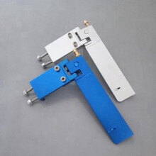 2 Pcs RC Boat Aluminium Alloy 75Mm Metal Suction Water Rudder for Remote Control RC Boats Silver &