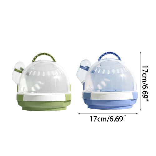 Handheld Carrier for Small Pets Ventilable Transparent 2