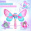 LED Bubble Wands Princess Butterfly Toys 2 Solutions 4