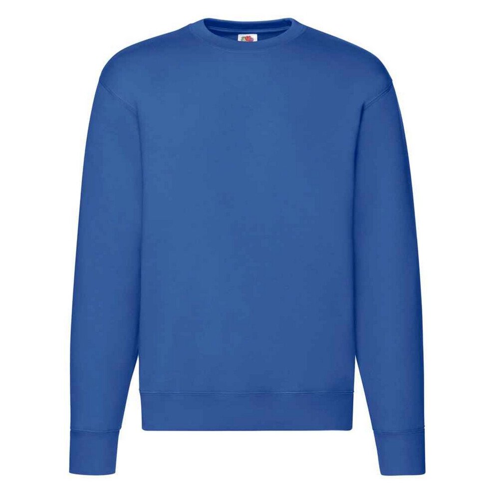 Fruit Of The Loom (S, Royal Blue) Mens Premium Drop Shoulder Sweatshirt