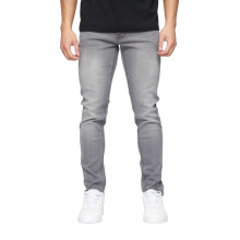 (34R, Grey Wash) Crosshatch Mens Buraca Slim Jeans