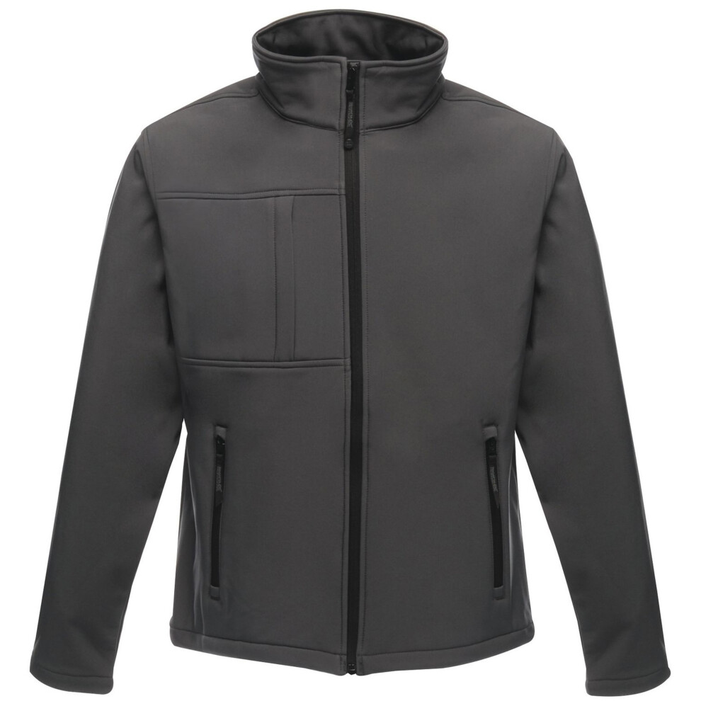 Regatta (2Xl, Seal Grey/Black) Professional Mens Octagon Ii Waterproof Softshell Jacket