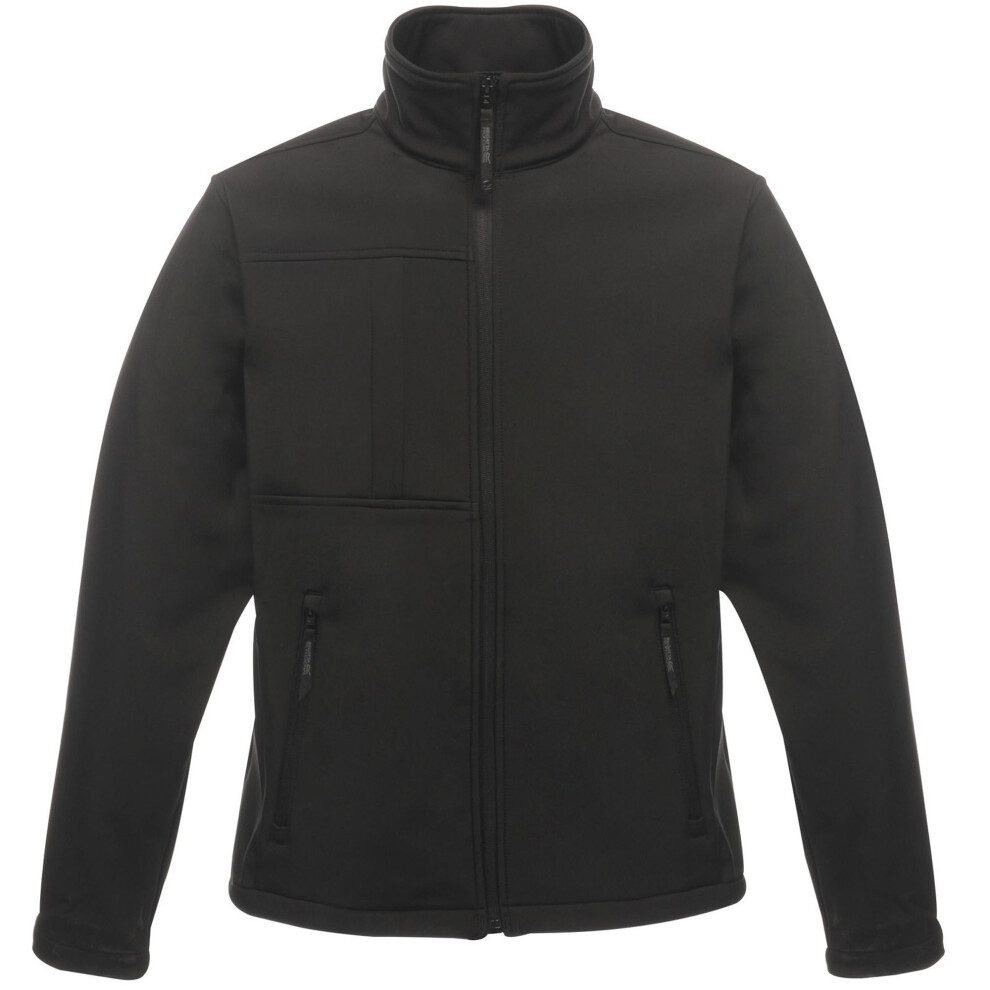 Regatta (S, Black/Black) Professional Mens Octagon Ii Waterproof Softshell Jacket