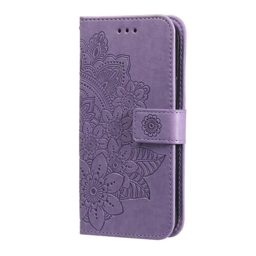 Purple PU Leather Flip Wallet Case for iPhone Air 6.5 inch 1