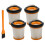 Shark Handheld Vacuum Filter Element 4 Pack 1