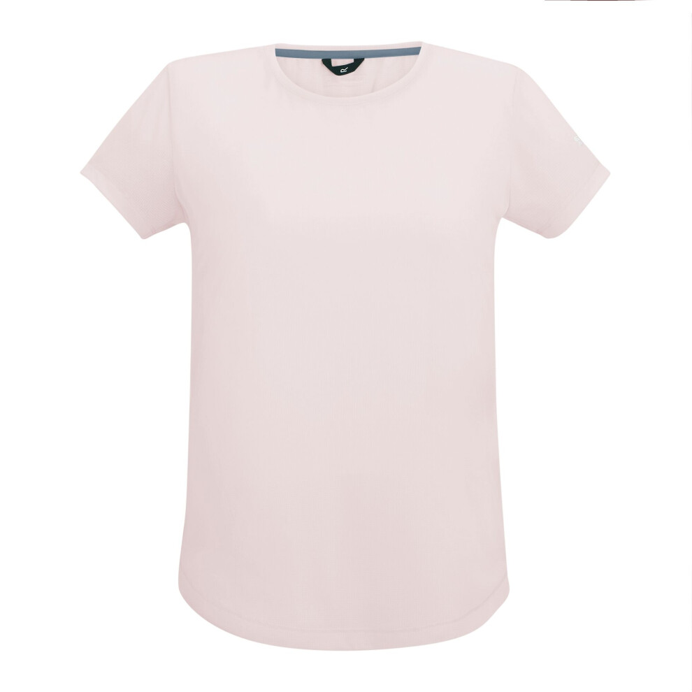 Regatta (20 Uk, Pink Haze) Womens/Ladies Mindo Insect Repellent Short-Sleeved T-Shirt