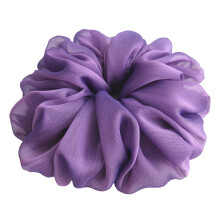 Soft Chiffon Scrunchies 38 Colors Large Ponytail Holders