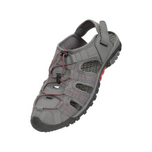 (8 UK, Grey) Mountain Warehouse Mens Trek Sandals