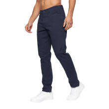 (30R, Navy) Duck and Cover Mens Franztown Slim Chinos
