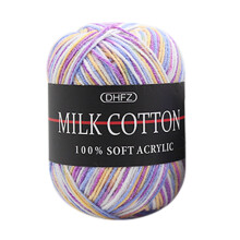 Soft Chunky Baby Wool Yarn 50g Skein Pastel Shades