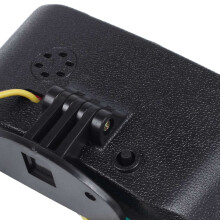 2Pcs 1157 Bay15D Lamp Holder Bulbs P21/5W Adapter Base Connector with 12V/24V 4 in 1 Digital ALARM Pressure Voltmeter