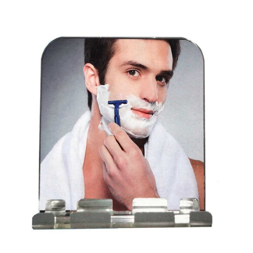 2X Specchio Doccia Antiappannamento, Specchio Da Barba per Bagno Senza Nebbia 2
