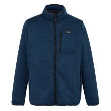(4XL, Navy) Regatta Mens Barlee Marl Full Zip Fleece Jacket