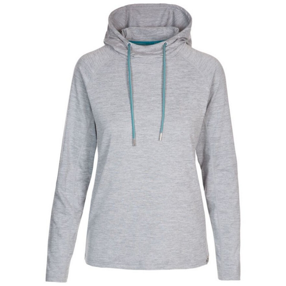 Trespass (12 Uk, Platinum Grey Marl) Womens/Ladies Hattie Active Hoodie