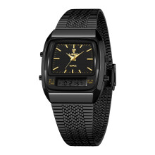 Quartz Watch Business Casual Stainless Steel Mesh Strap